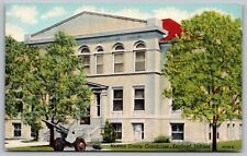 Newton County Courthouse Kentland Indiana Cannon Government Building Postcard picture