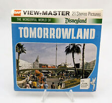 Vintage View-Master The Wonderful World Of Disneyland Tomorrowland 3 Reel Pack picture