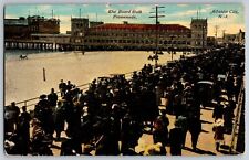 Atlantic City, New Jersey - Scenic View of the Board Walk - Vintage Postcard picture