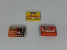 Lot of 3 Hersheys Fun Snack Size chocolate refrigerator magnets picture