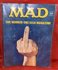 Mad Magazine April 1974 No. 166 The Middle Finger VG Very Good. picture