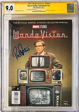 CGC SS Magazine Signed Paul Bettany Graded 9.0 Marvel WandaVision #nn Variant picture