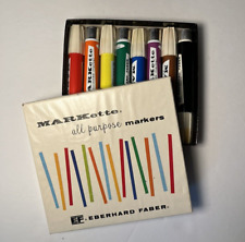 Vintage Eberhard Faber MARKette All Purpose Markers in Box All Work #680 picture