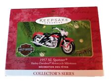 Hallmark 2001 Keepsake 1957 XL Sportster Motorcycle Harley Davidson Ornament picture