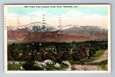 Redlands CA-California, Canyon Crest Park, Vintage c1951 Souvenir Postcard picture