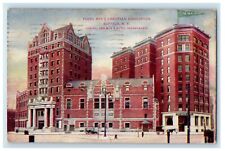 1911 Young Men's Christian Association And Men's Hotel Car Buffalo NY Postcard picture