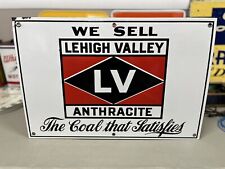 Vintage Porcelain Lehigh Valley Coal Sign picture