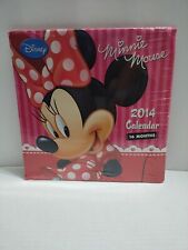 Disney Minnie Mouse 2014 16 Month Calendar SEALED picture