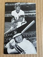 DICK GREEN OAKLAND A'S DOUG MCWILLIAMS PHOTO POSTCARD picture