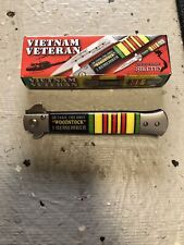VIETNAM VETERANS Folding Knife  NEW picture