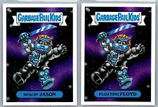 Friday The 13th Jason Voorhees Space Garbage Pail Kids Horror Spoof 2 Card Set picture