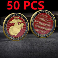 50PCS Collection Challenge Coin Gift Semper Fidelis Commemorative Marines Medal picture