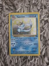 Pokémon TCG Vaporeon Jungle 12/64 Holo Unlimited Holo Rare picture