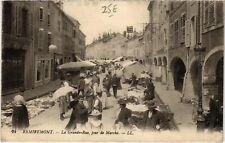 CPA Remiremont Grande Rue Market Day (1276806) picture