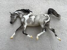 Breyer Horse #1464 Partly Cloudy Weather Girl Grey Pinto Trotting Arabian Mare picture