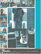 Vintage 1960/61 Fender Catalog REPRODUCTION Pre-owned picture