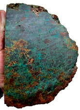 Malachite-Chrysocolla - Cut and Partially Polished - From Western Australia picture