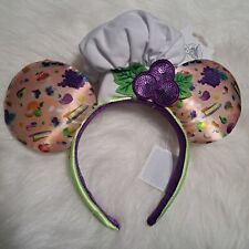 2023 Disney California Adventure Food & Wine Festival Minnie Mouse Ears Headband picture