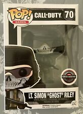 Call Of Duty Lt Simon Ghost Riley Funko Pop GameStop Exclusive #70 picture