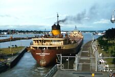 Edmund Fitzgerald in the Soo Locks in 1961 - Color 8x10 Print #1 (Stern View) picture