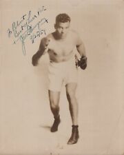 US HEAVEWEIGHT CHAMPIONS JACK DEMPSEY SP SIGNED PORTRAIT 1954 ORIG PHOTO C46 picture