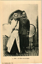 PC CPA MOROCCO, FEZ, UN TABOR WITH ITS GOOD, VINTAGE POSTCARD (b15349) picture