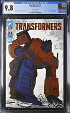 Transformers #1 CGC 9.8 Convention Edition Variant Spot Foil Image Skybound DWJ picture