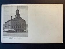 Postcard Boston MA - c1900s Faneuil Hall - The Perry Pictures - Freedom Trail picture