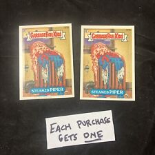 Vintage 1988 Steamed Piper Garbage Pail Kids Topps Sticker Card #523b x1 picture