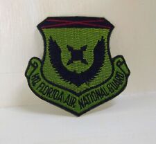 HQ Florida Air National Guard Crest Green Patch Applique 3