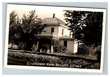 RPPC Dwight D. Eisenhower Home, Abilene KS c1950 Vintage Postcard picture
