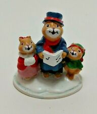 Vintage Forest Friends Caroling Trio Mini Figurine - Avon: The Gift Collection picture