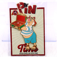 B5 Disney DLP DLRP Paris Pin Trading Time LE 400 Peter Pan SMEE Villain Sidekick picture