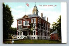 Rockland ME Maine Knox Court House Postcard picture