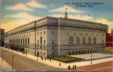 Postcard Cleveland Public Auditorium Cleveland OH picture