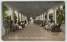 Postcard Vintage Colonnade Hotel Royal Poinciana in Palm Beach, FL picture