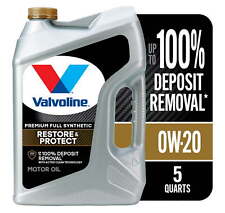 Valvoline Restore & Protect Full Synthetic 0W-20 Motor Oil 5 QT picture