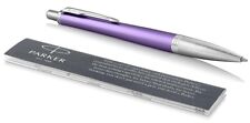 Parker Urban Premium Ballpoint Pen Violet & Chrome 1975470 New In Box picture