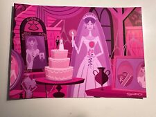 Disney SHAG Disneyland Haunted Mansion 40th The Gruesome Widow Postcard picture
