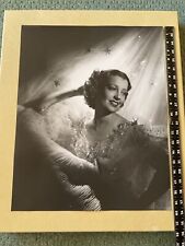 JEANETTE MACDONALD 16X20 BLACK & WHITE PHOTO FROM THE EDWARD WESTON COLLECTION picture