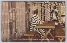 Postcard Cell Block At The Old Jail St. Augustine Florida picture