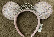2022 Limited Edition Princess Crown Minnie Ears Disneyland NWOT Mickey picture