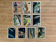 1962 Mister Softee 10 Card Set Trip to the Moon Captain Chapel Ex picture