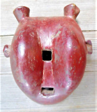 WOW WEIRD  One-eyed AFRICAN MASK Tribe? Culture? Powerful  [Boston Primitive] picture