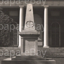 1940s Baron Dekalb Grave Monument Revolutionary Hero Camden South Carolina Photo picture