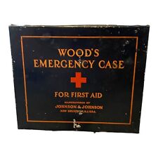 Vintage 1930's Johnson & Johnson Woods Emergency Case #6  Some Original Items  picture