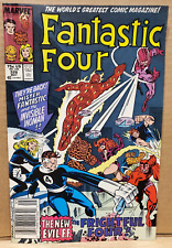 Fantastic Four 326 KEY Thing Turns Human Frightful Four 1989 Marvel Comics picture