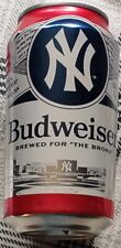 NEW  2024   12 oz. Budweiser Beer Can  Limited Edition  New York Yankees  880802 picture