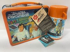 VINTAGE BUCK ROGERS LUNCHBOX AND THERMOS - UNUSED W/ TAGS picture