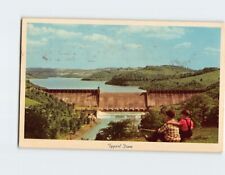 Postcard Tygart Dam at Grafton, West Virginia USA picture